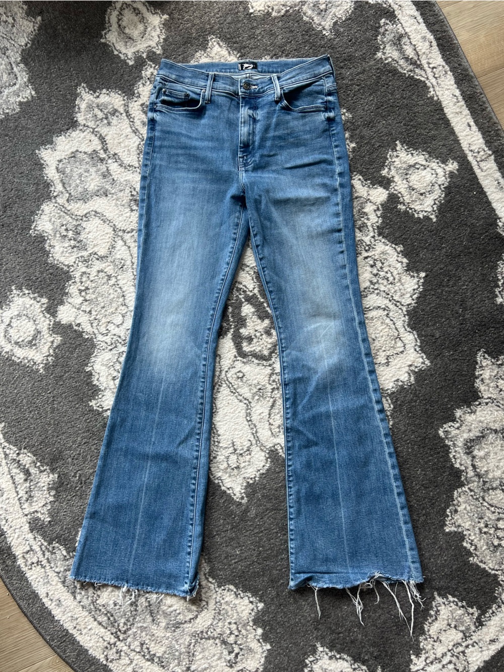Mother the weekender fray jeans